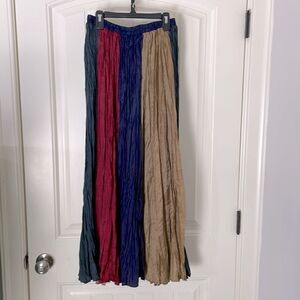 Circle T bohemian long skirt size medium